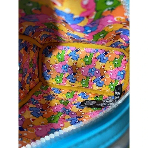 NWT COLLECTION LOUNGE EXCLUSIVE LF CARE BEARS RAINBOW MINI BACKPACK! - Picture 9 of 9